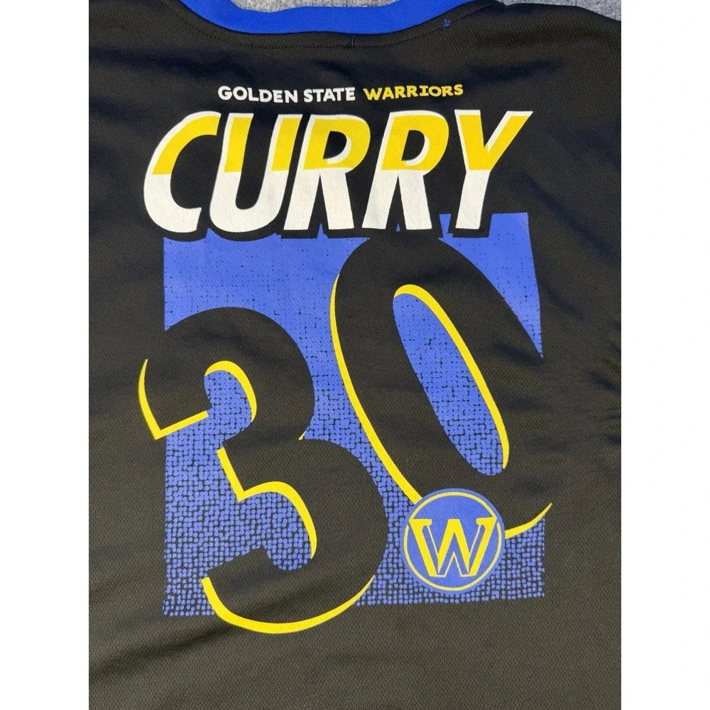Stephen Curry #30 Golden State Warriors Sleeveless Performance Jersey Men's XL